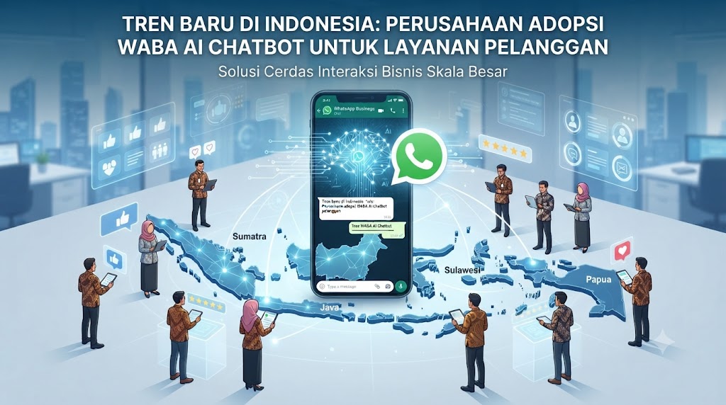 Tren Baru di Indonesia: Perusahaan Berbondong-Bondong Adopsi WABA AI Chatbot untuk Dongkrak Layanan Pelanggan