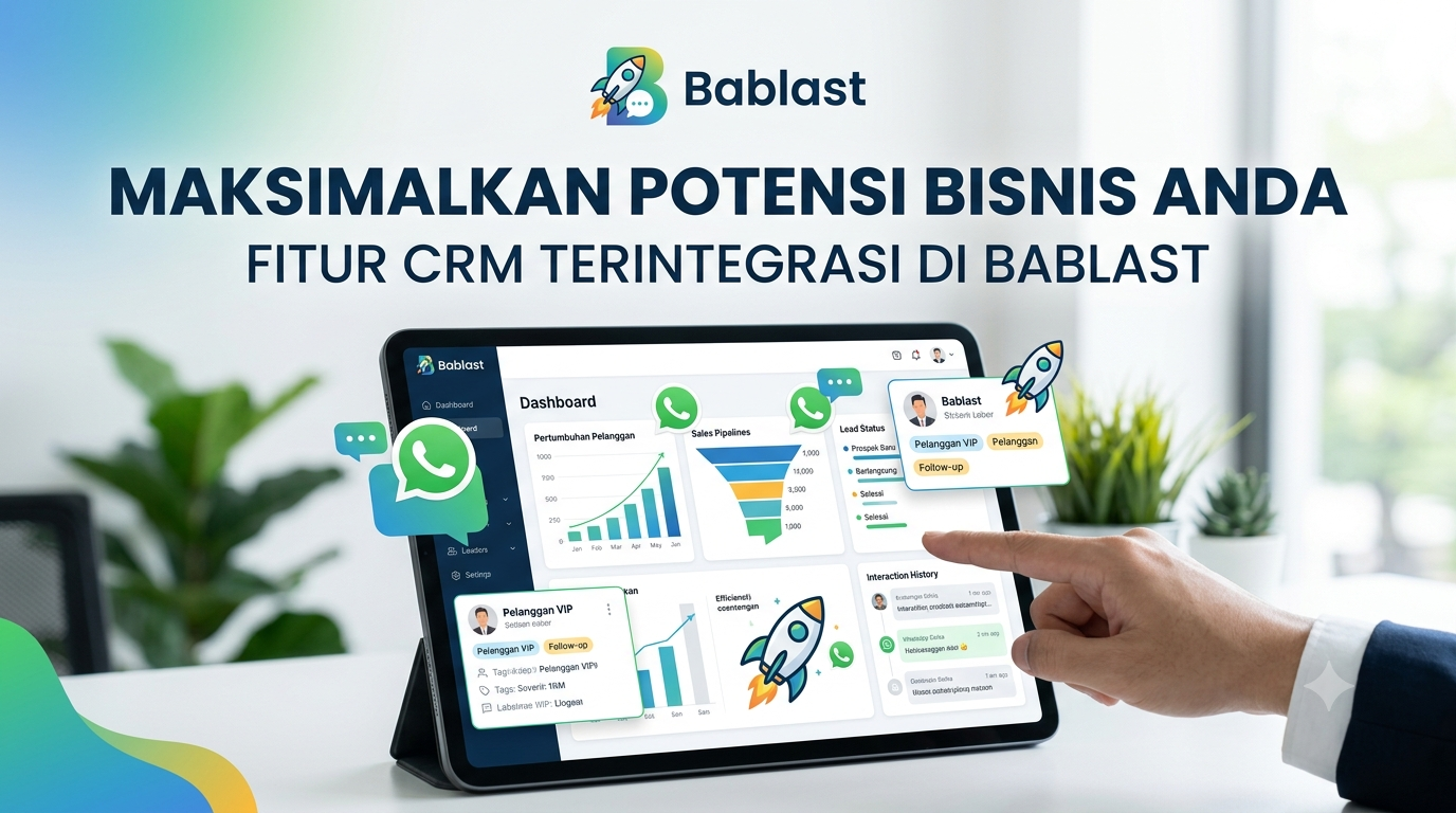 ​Maksimalkan Potensi Bisnis Anda dengan Fitur CRM Terintegrasi di Bablast