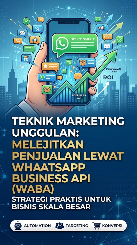 Teknik Marketing Lewat WhatsApp Business API (WABA) untuk Melejitkan Penjualan