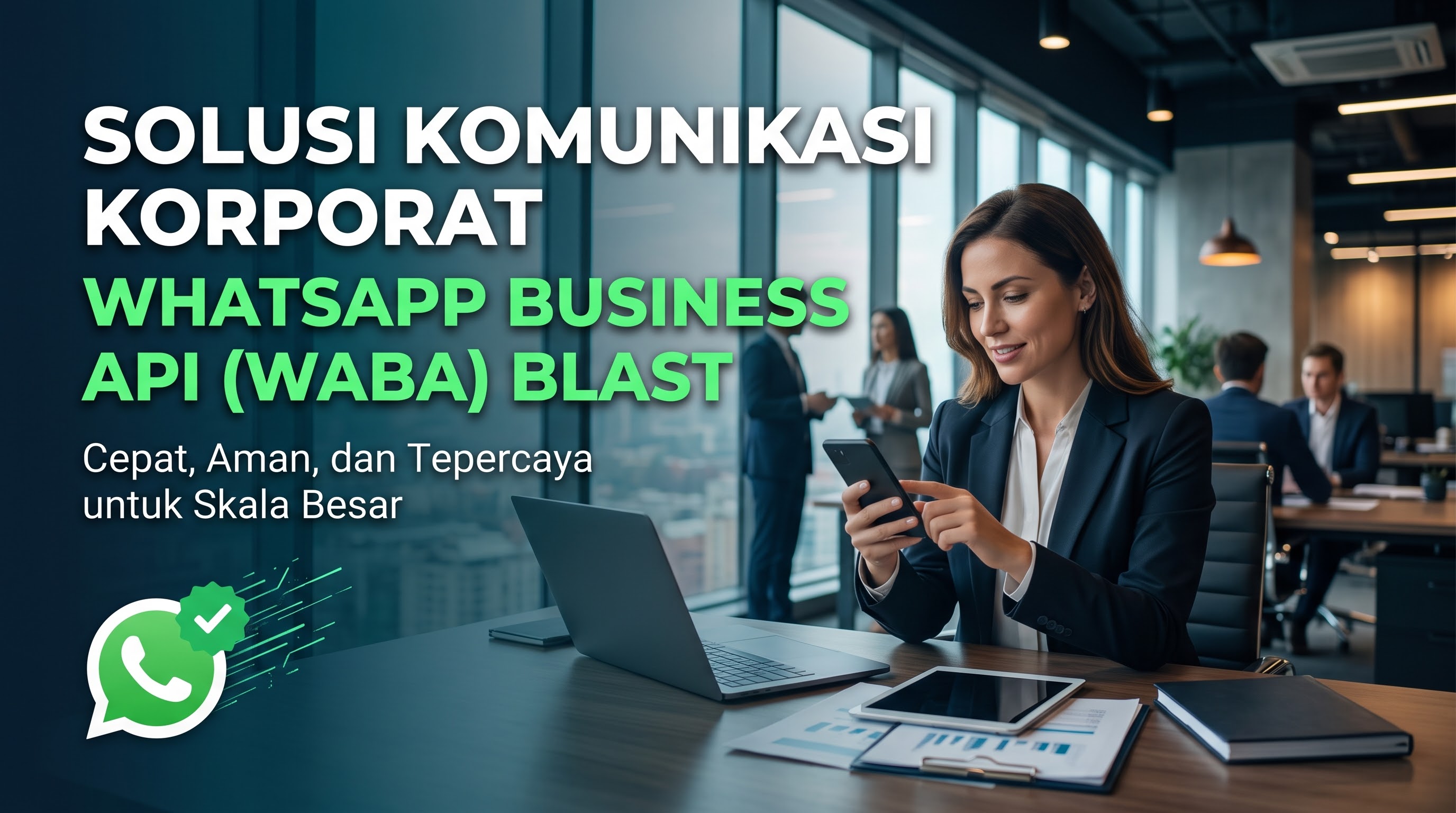 Solusi Komunikasi Korporat Efektif dengan WhatsApp Business API Blast