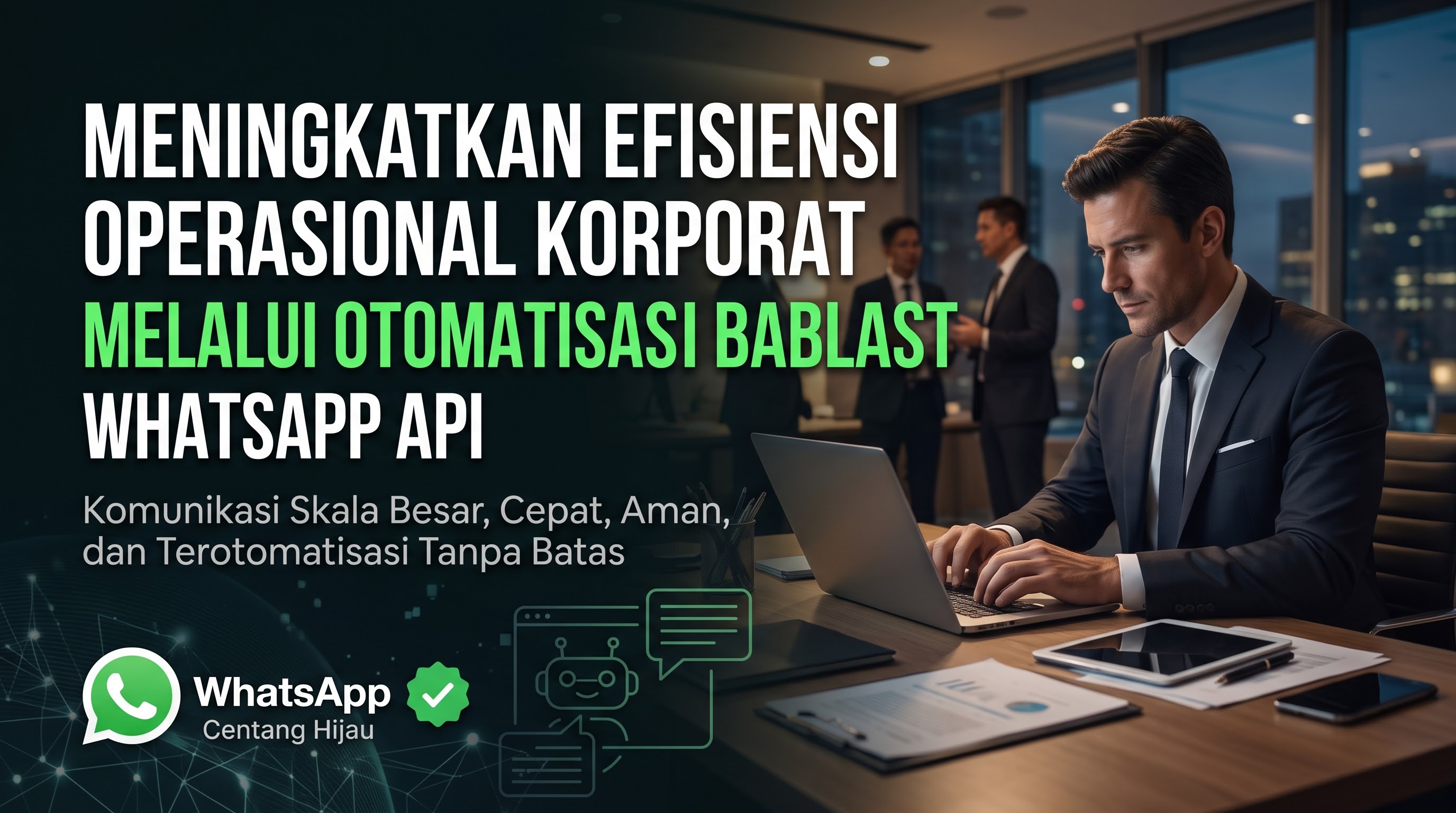 Meningkatkan Efisiensi Operasional Korporat Melalui Otomatisasi Bablast WhatsApp API
