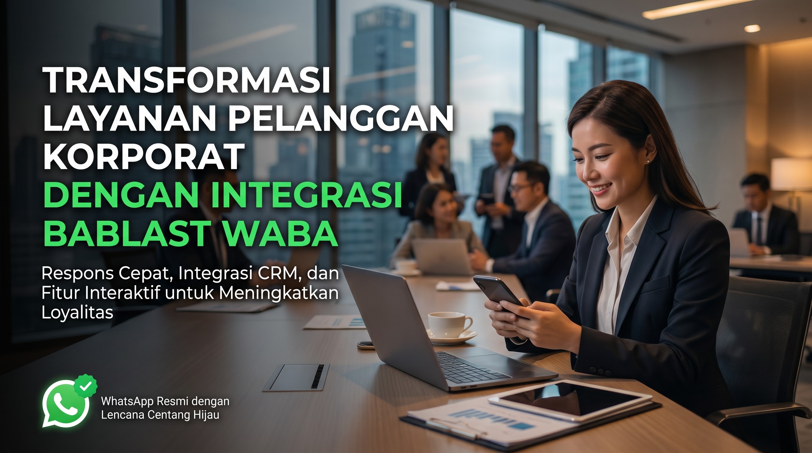 Transformasi Layanan Pelanggan Korporat dengan Integrasi Bablast WABA