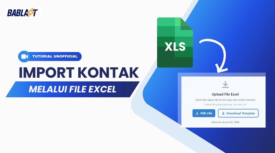 Unofficial - Import kontak dari Excel